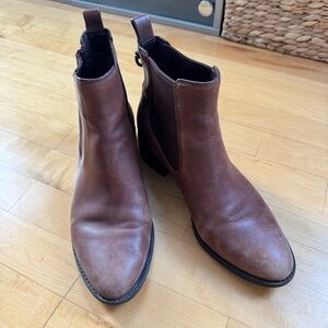 Weatherproof Cole Haan Tan Leather Chelsea Boots